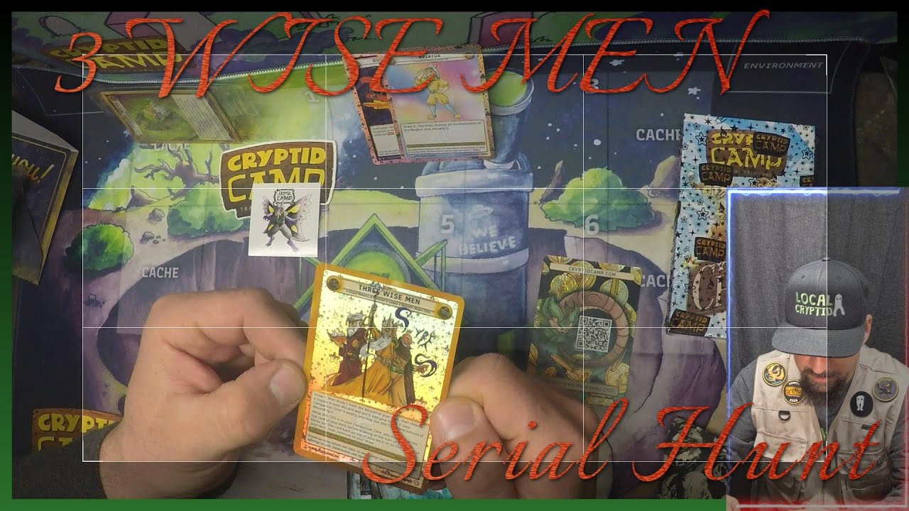 Cryptid Camp Monthly 3 Wise Men Serial hunt