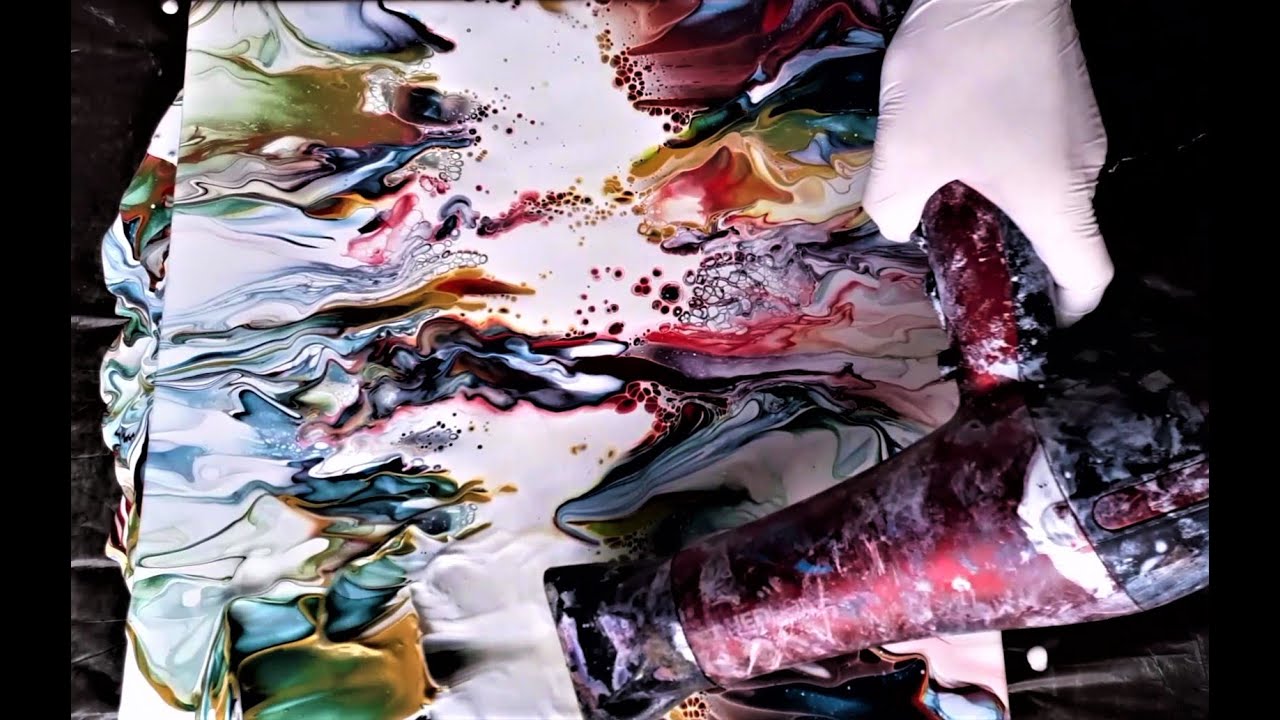 HAIRDRYER EFFECT, LARGE SCALE FOR THIS TECHNIQUE. HIGH FLOW. SIMPLE RECIPE @ PAUL STARTART .