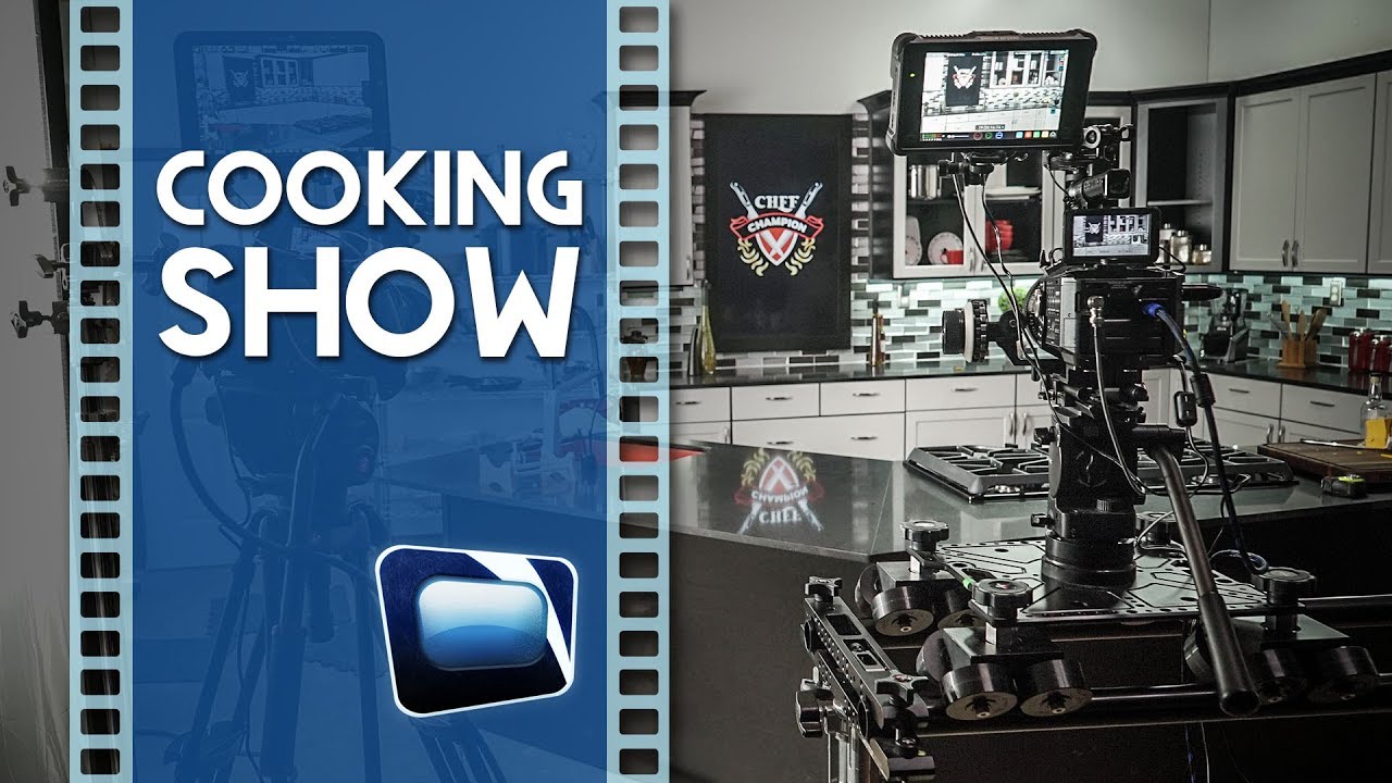 Film Scene - Behind the Scenes of a TV Cooking Show Production