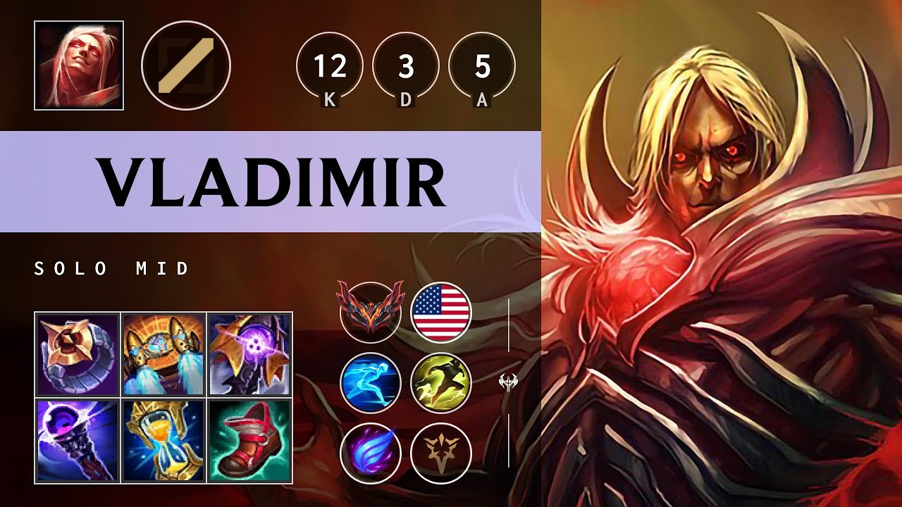 Vladimir Mid vs Viktor - NA Grandmaster Patch 25.14
