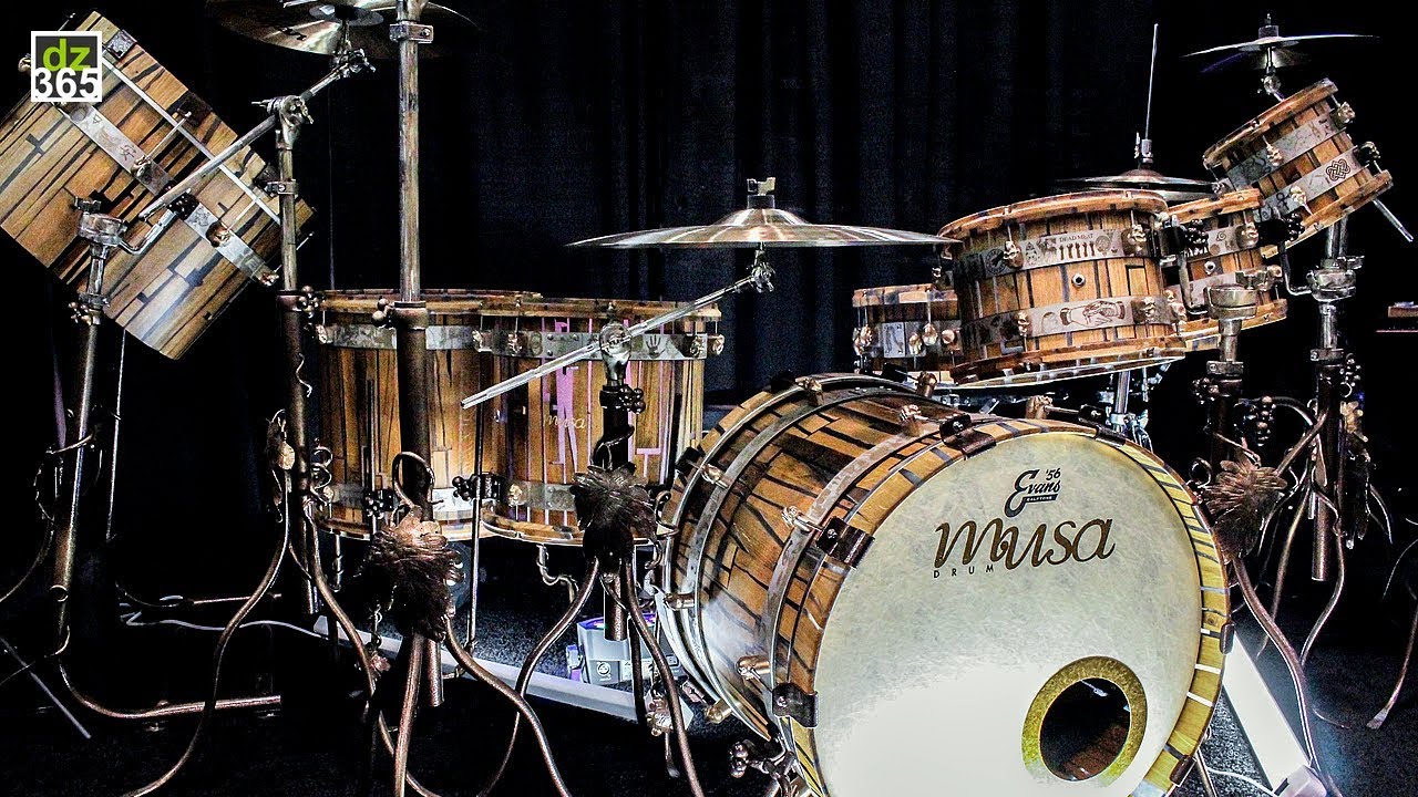 The most expensive drumset in the world spells Gene Krupa wrong