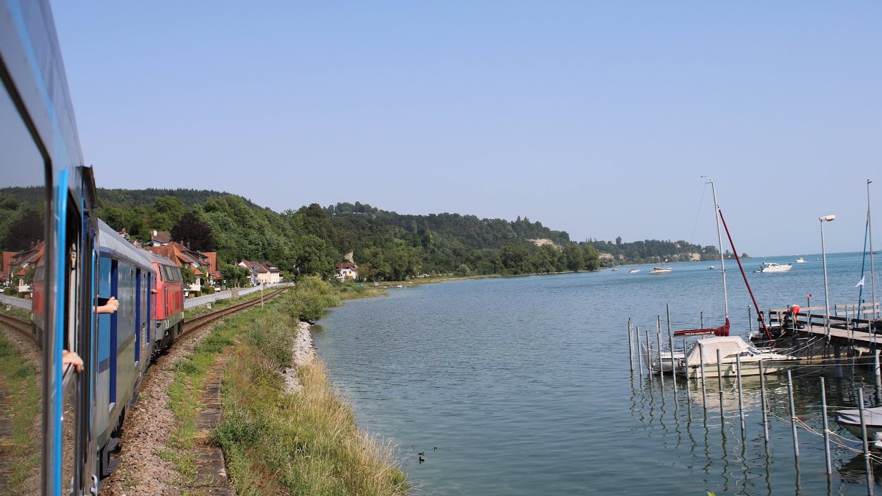 Mitfahrt im SVG-Freizeitexpress Südbahn mit BR218