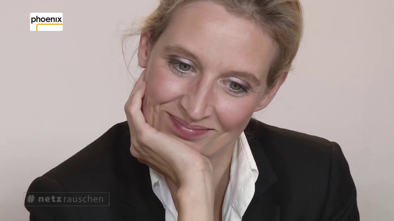 phoenix #netzrauschen: Alice Weidel (AfD) mit Jan Hendrik Becker vom 08.09.17