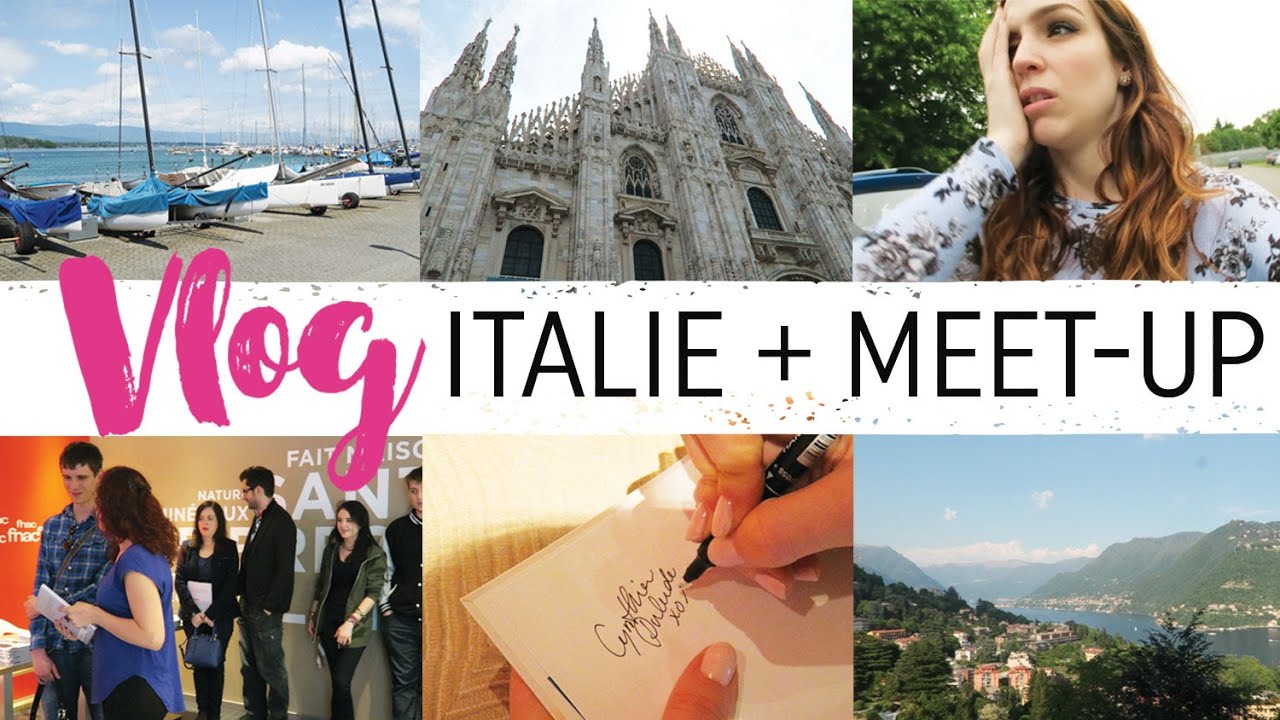 Vlog #3 - ON S'EST FAIT VOLÉS EN ITALIE !... + dédicaces à Genève