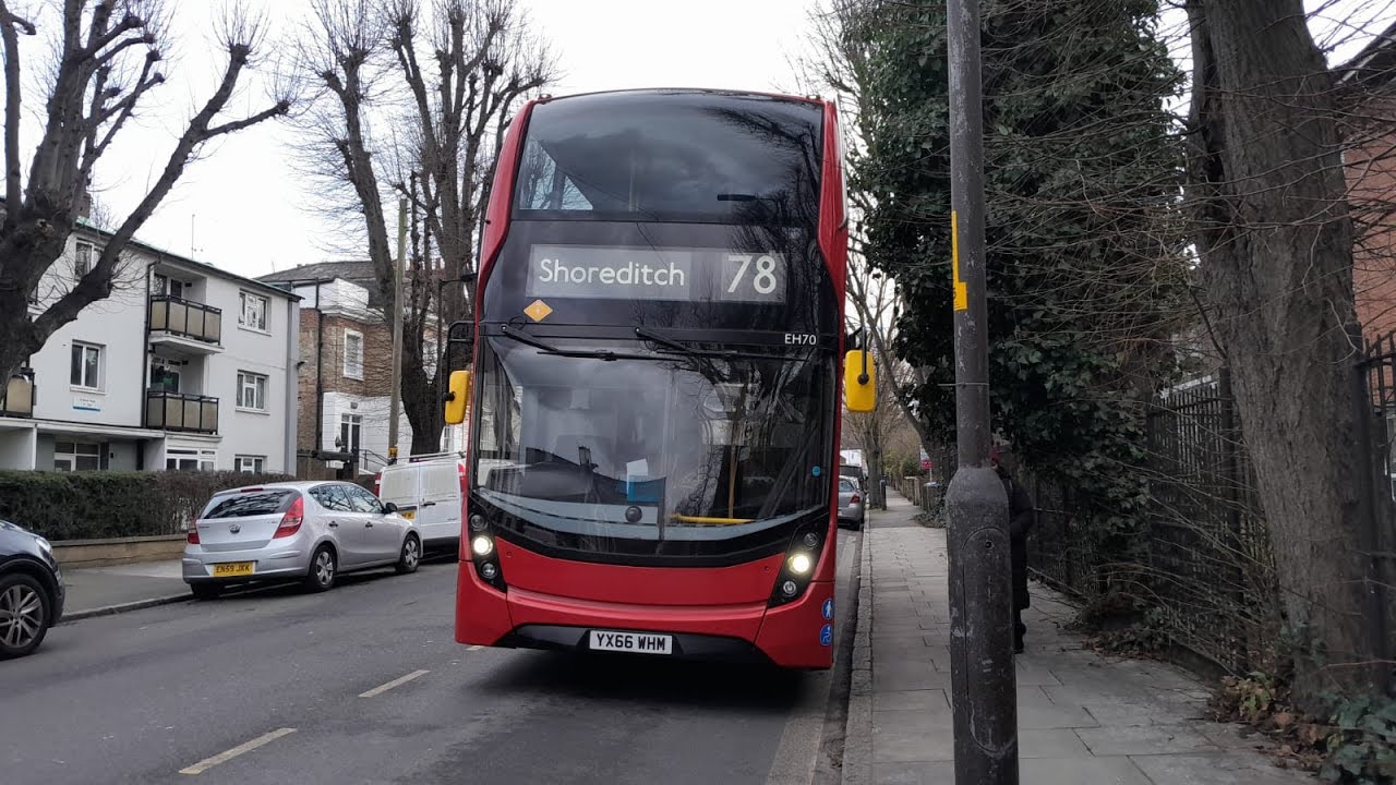 FULL RIDE ON TFL BUS ROUTE 78: NUNHEAD, ST MARY’S QUAY - SHOREDITCH | EH70 / YX66WHM - GAL CENTRAL!!