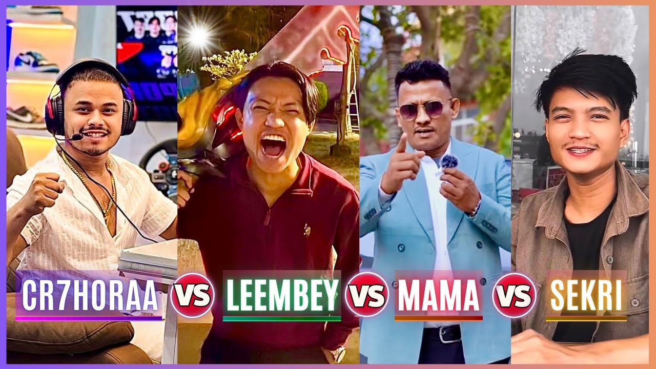 Leembey VS Sekri VS Mama VS Cr7Horaa😂 @cr7horaaYT❤️