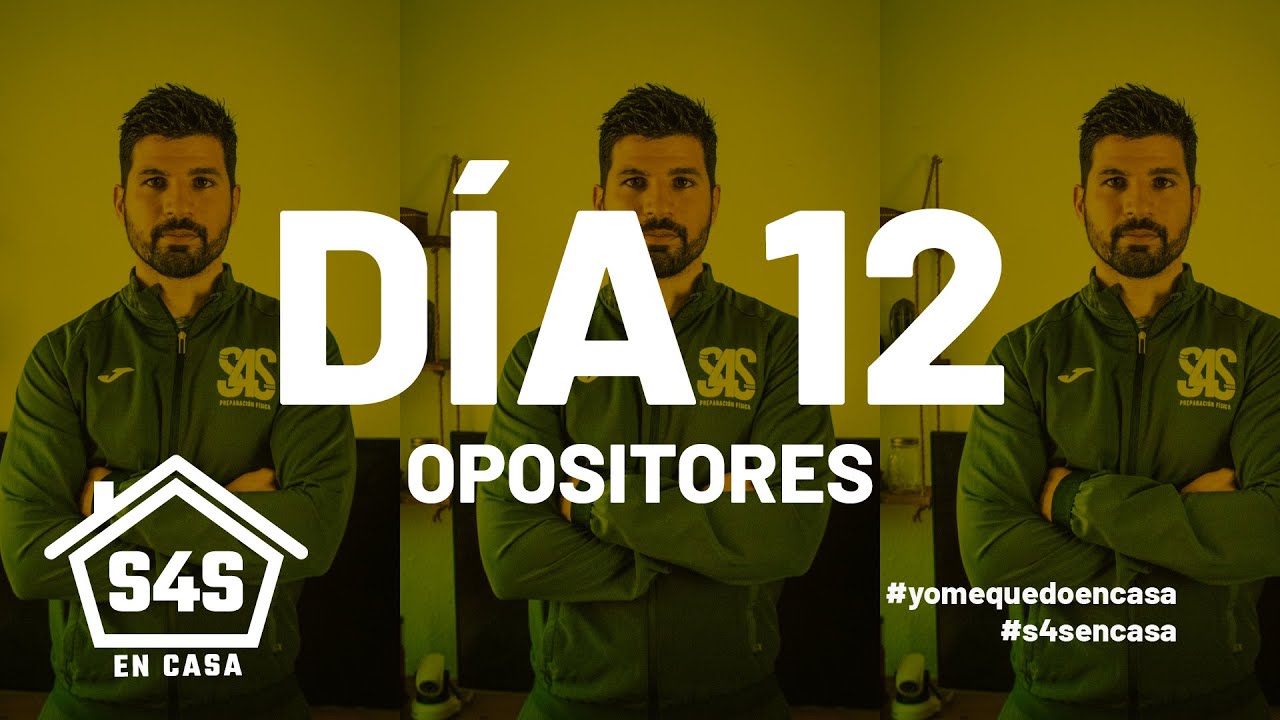 #S4SENCASA 12 - OPOSITORES | Sweat4Success