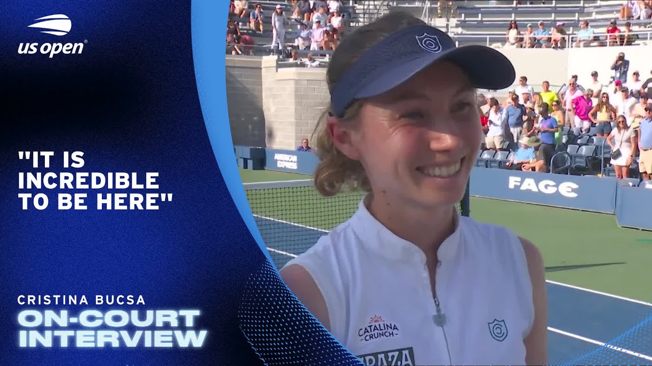 Cristina Bucsa On-Court Interview | 2025 US Open Round 3