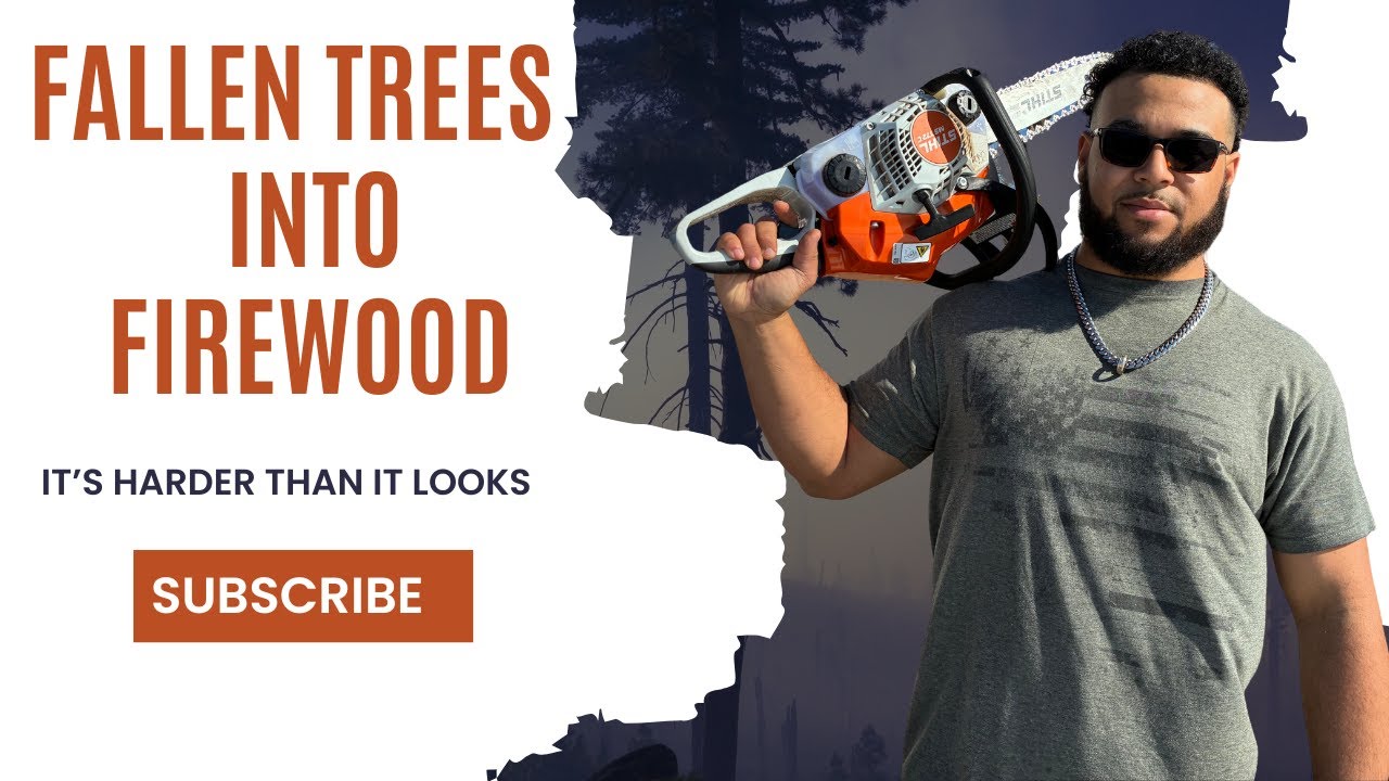 REAL TALK: Cutting Firewood is HARD