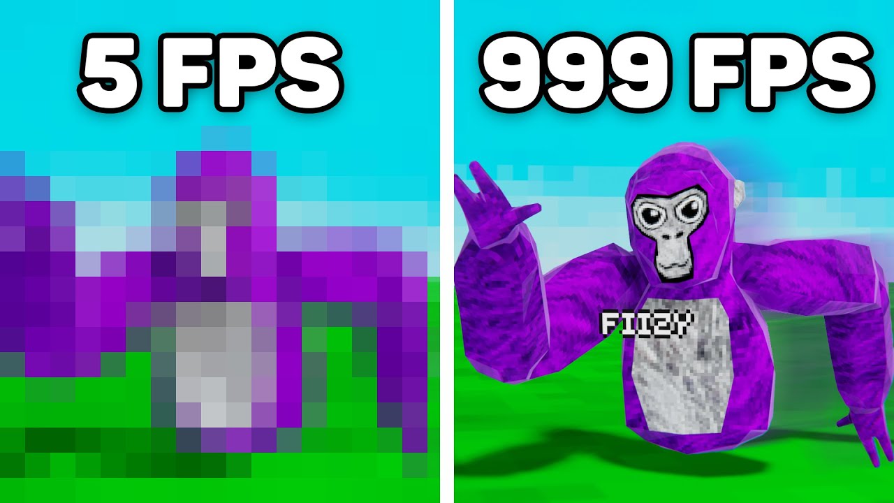 Gorilla Tag But My FPS is Random