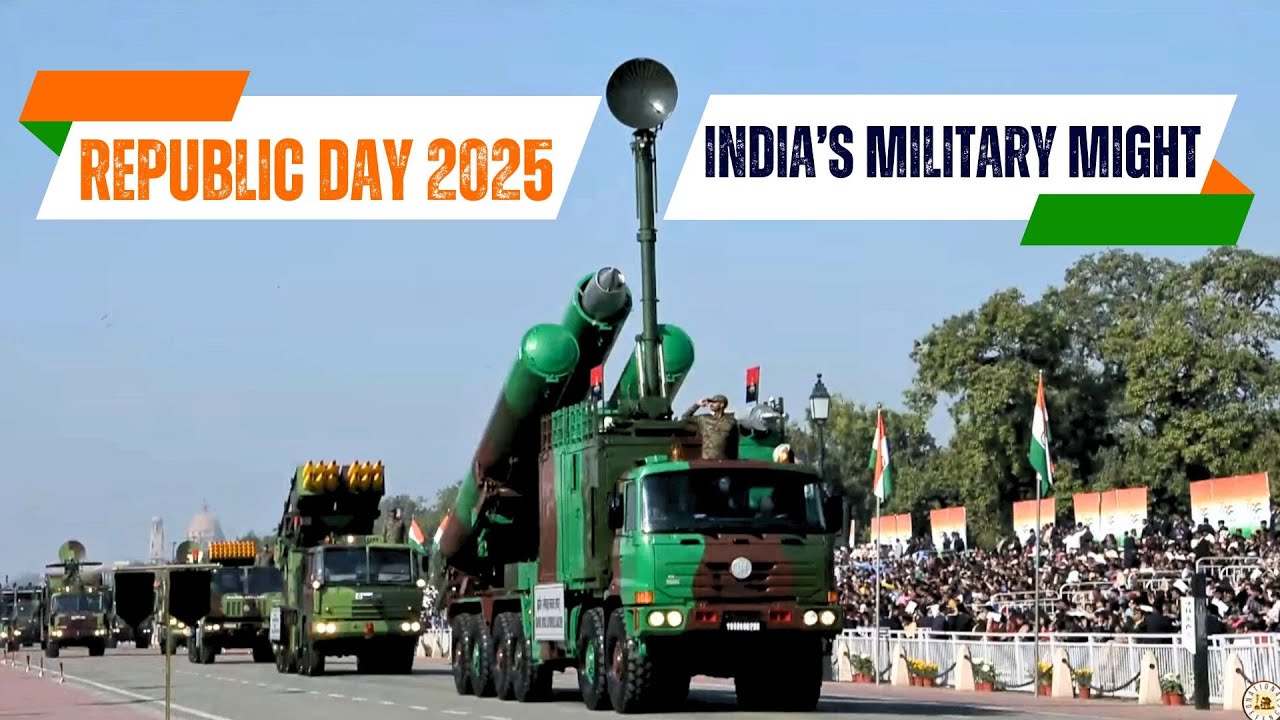 Republic Day Parade 2025 | India's Military Might on Kartavya path | 76th Republic Day