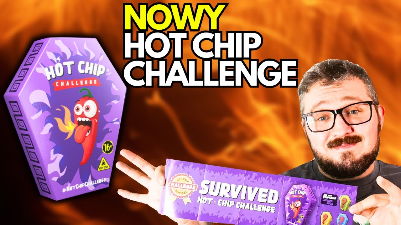 Fioletowy HOT CHIP CHALLENGE! Czy jest ostrzejszy? #hotchipchallenge