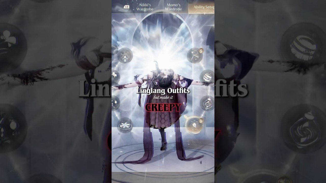 linglang outfits but make it… creepy 👹 