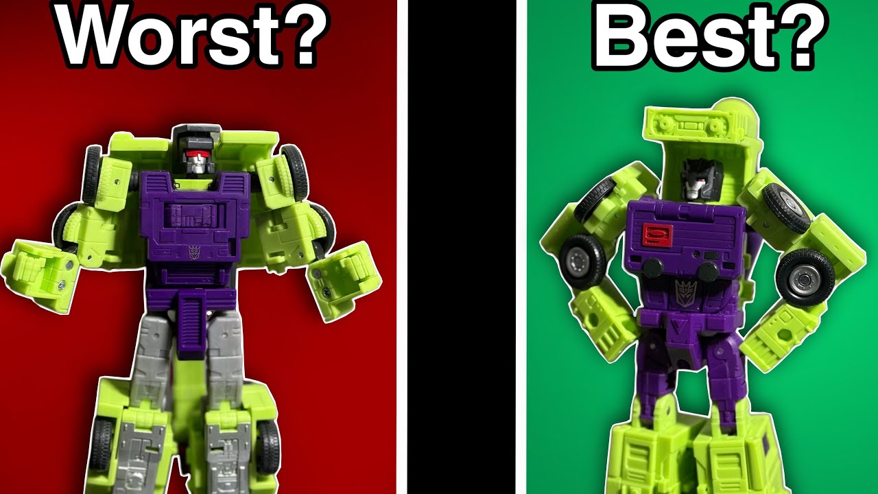 Ranking WORST to BEST: the Studio Series 86 Constructicons💚💜 
