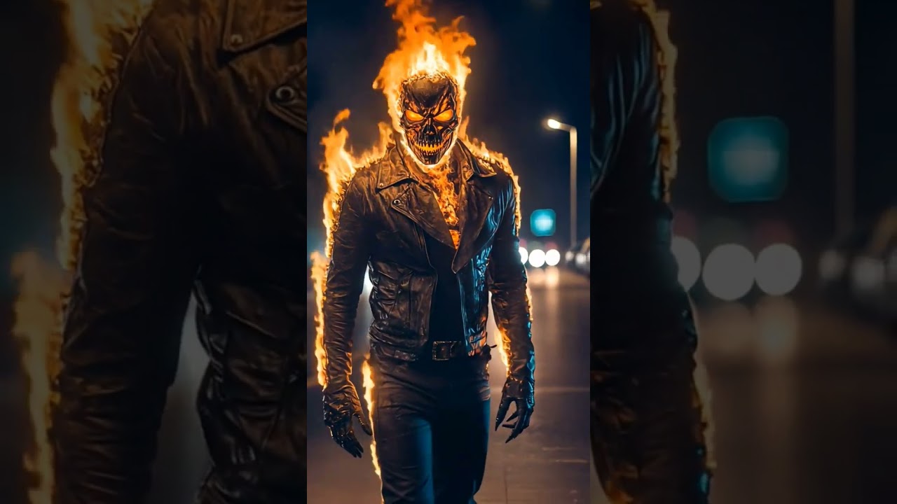 Ghost Rider Live Wallpaper #shorts #fyp #livewallpaper #youtubeshorts