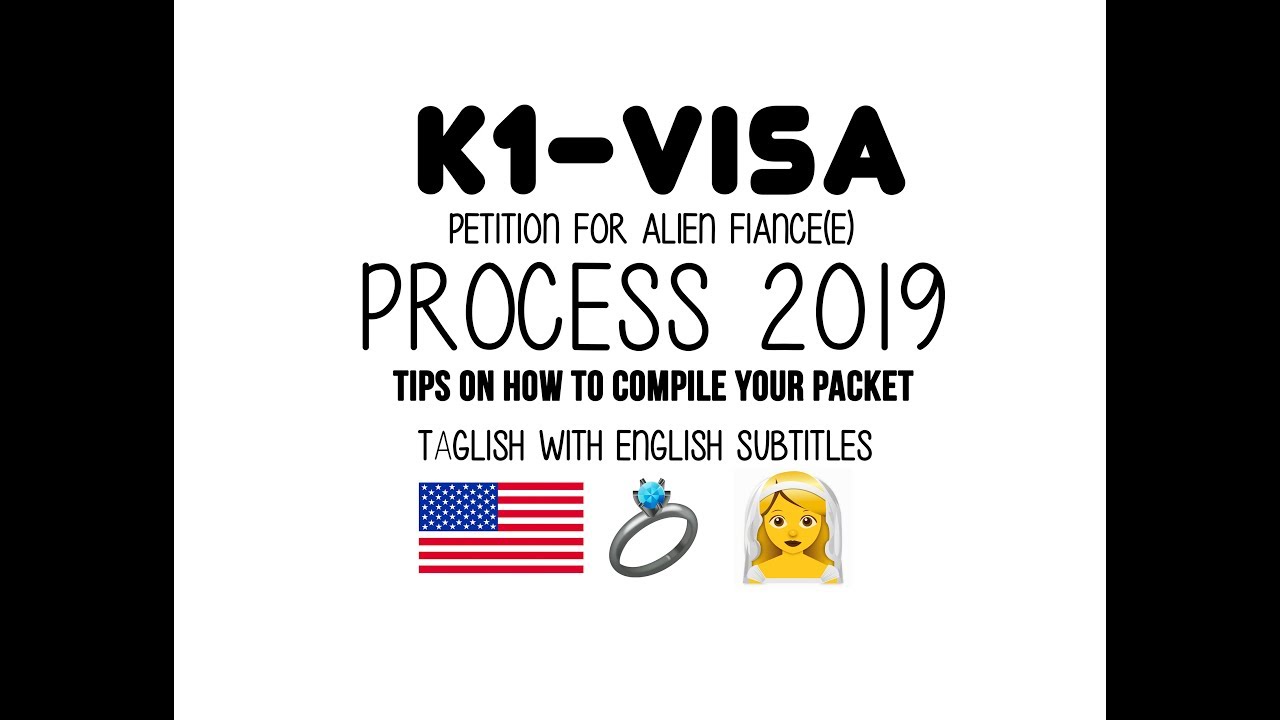 K1 Visa Process 2019 | How to assemble packet with Subtitle | VISA APPROVED!
