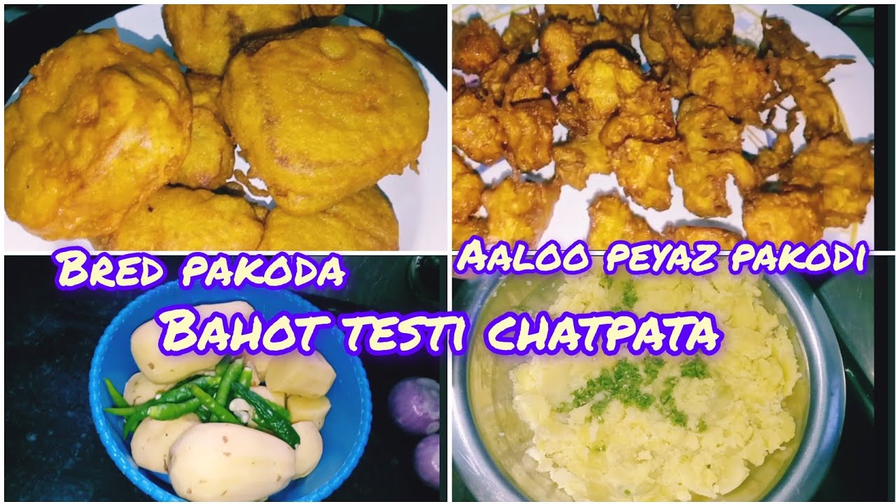 New tarika👌Speshal chatpata aaloo bred pakoda recipi/ 😋aaloo peyaz crispy karari pakodi eszy recipi 