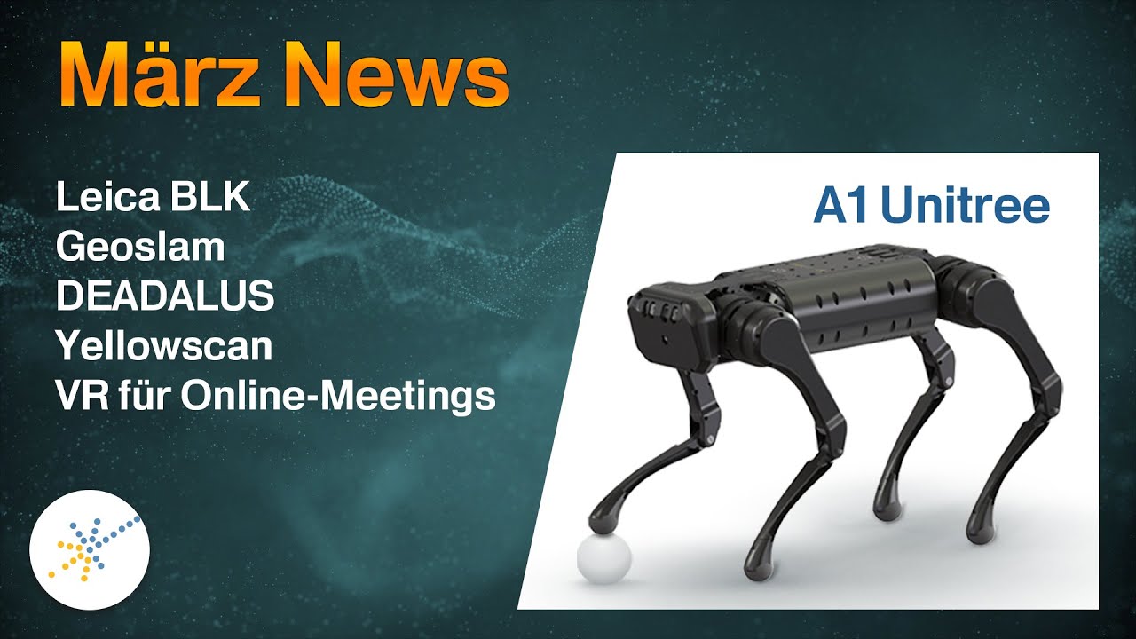 Laserscanner News  März 2021 / 3D Scanner  & Software