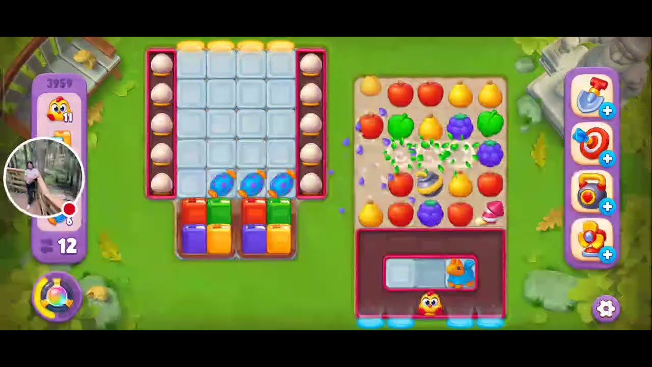Garden Scapes Level Completed /455th Mobile Game Live Streaming ASMR