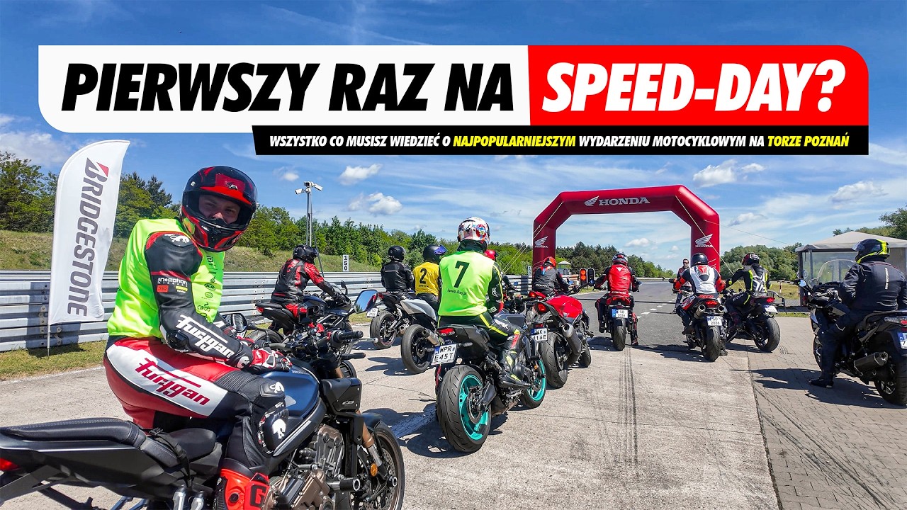 PORADNIK dla DEBIUTANT&Oacute;W na SPEED DAY. Tor Poznań jest dostępny dla motocyklist&oacute;w!