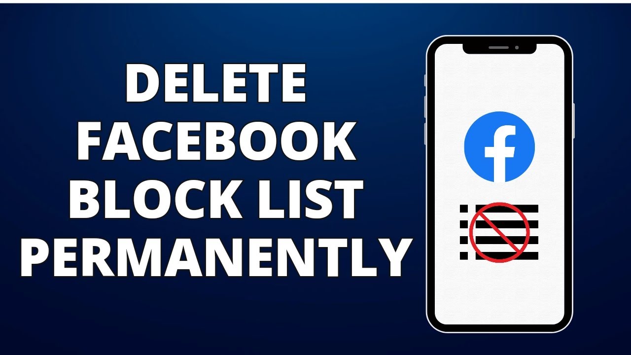 Как удалить список заблокированных пользователей Facebook навсегда (без разблокировки)