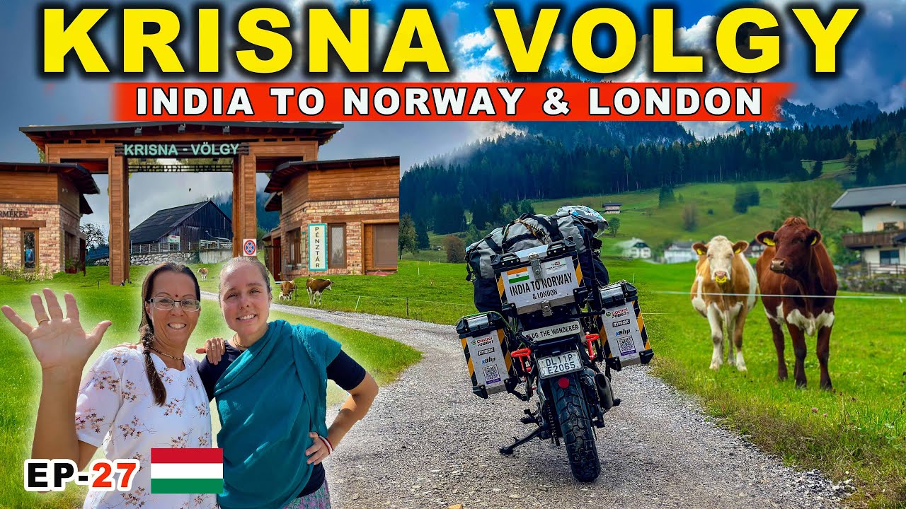 EUROPE KA VRINDAVAN 😳 KRISNA VOLGY 🇮🇳 INDIA TO 🇳🇴 NORWAY & 🇬🇧 LONDON | HUNGARY | EP-27