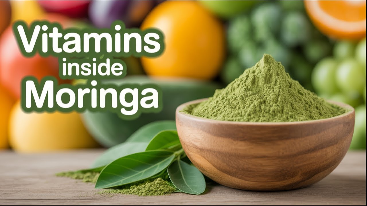 How many vitamins are in superfood organic moringa powder?