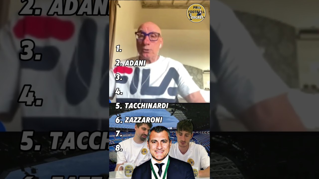 #classifica #opinionisti secondo Ciccio #graziani 🔥 #calcio #italia #podcast #gioco #football #goal