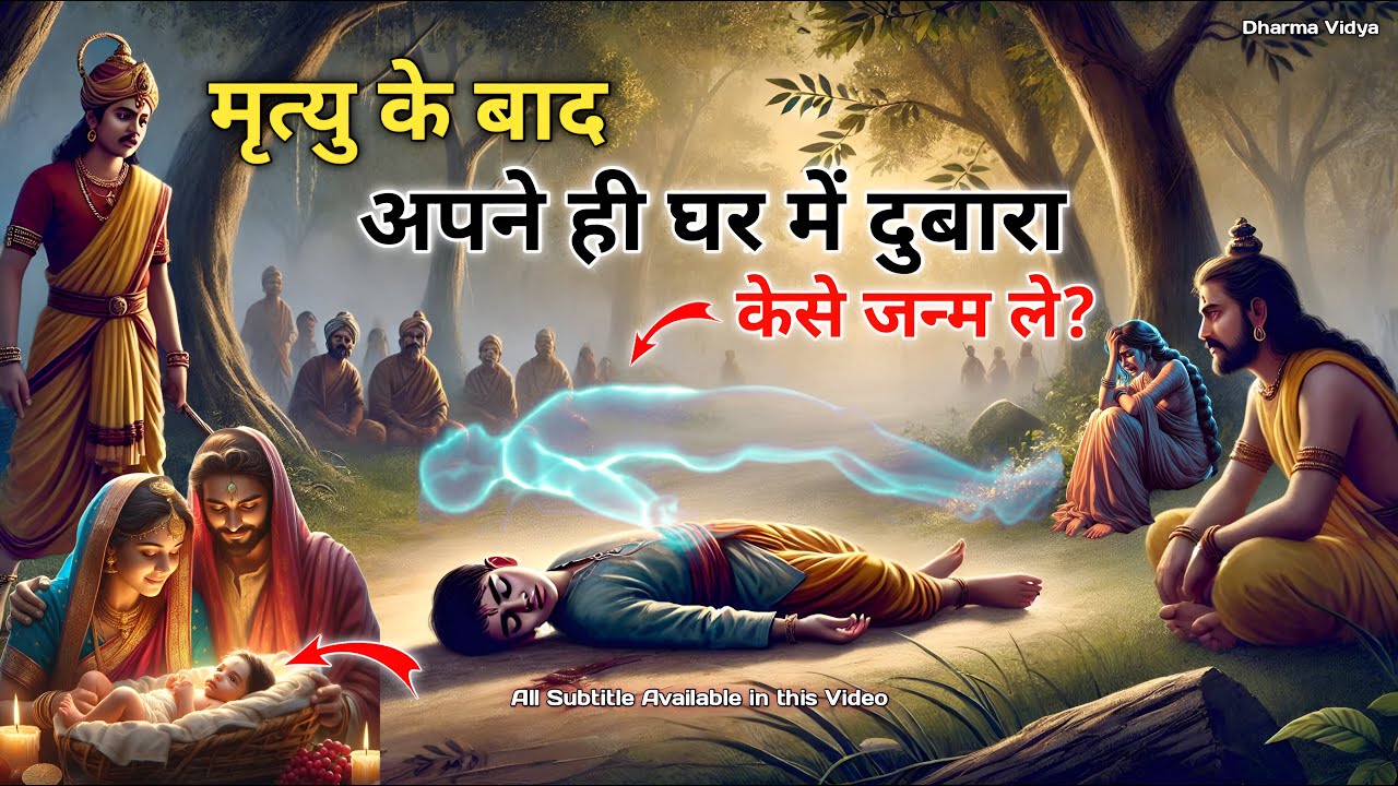 मृत्यु के बाद कितने दिनों तक आत्मा घर में रहती है? । आत्मा की यात्रा । Premanand ji maharaj