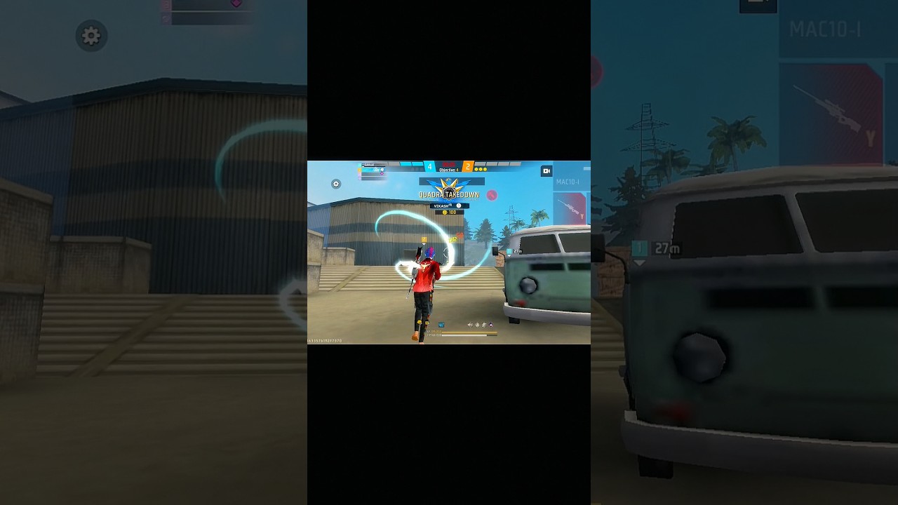 1vs4👀 #freefire #gaming #gaming #1vs4