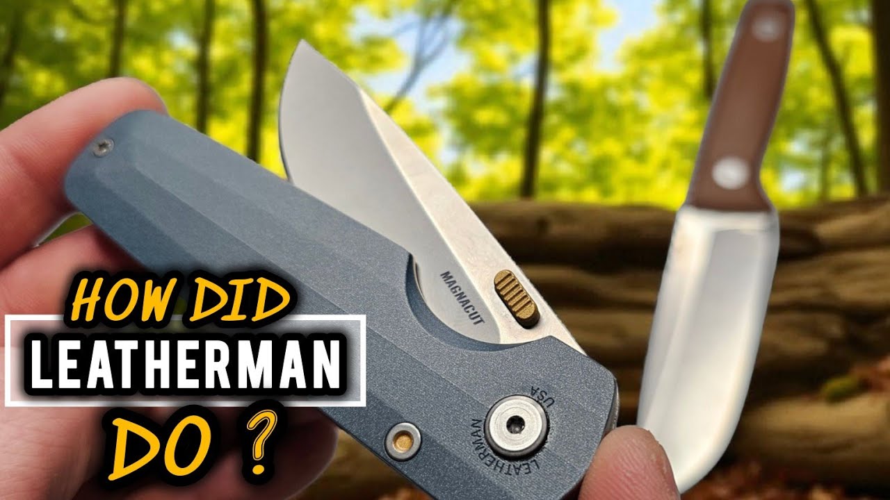 Leatherman New Premium Knives : Are They Any Good Or Just Over Priced?