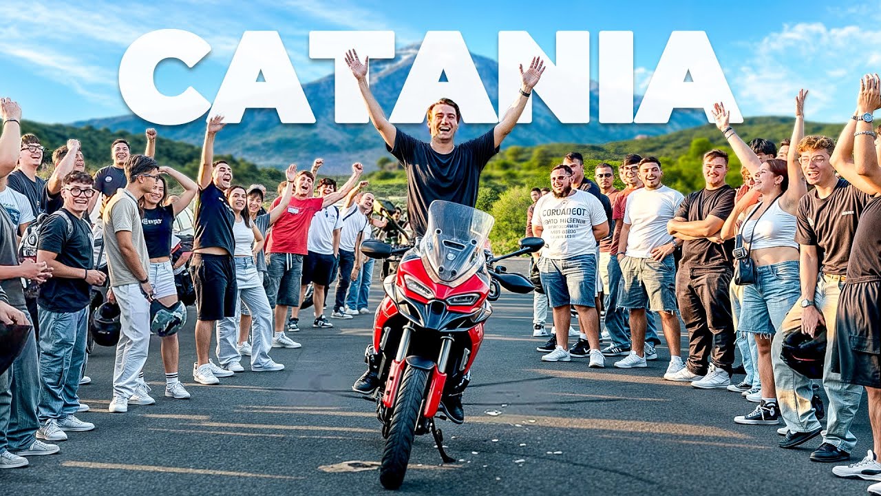 Cosa vuol dire abitare a CATANIA 🏍️