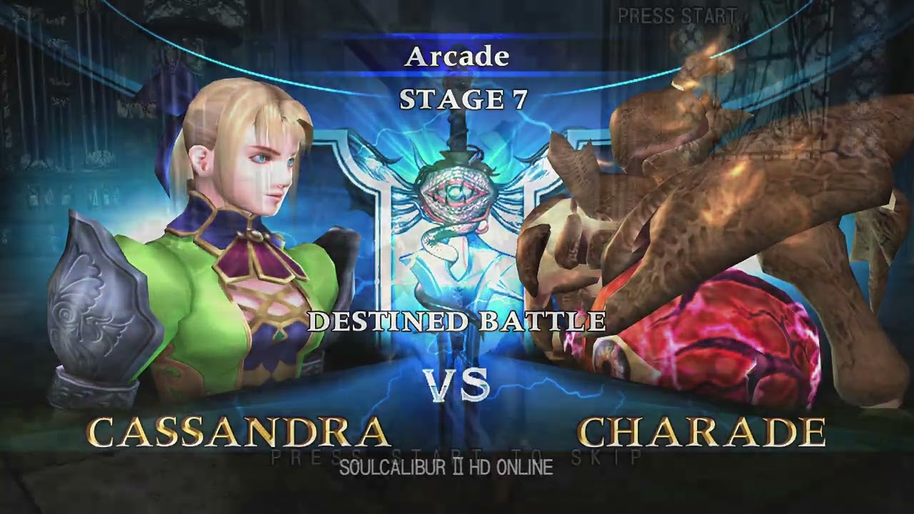 SoulCalibur 2 HD Arcade Mode Cassandra P2