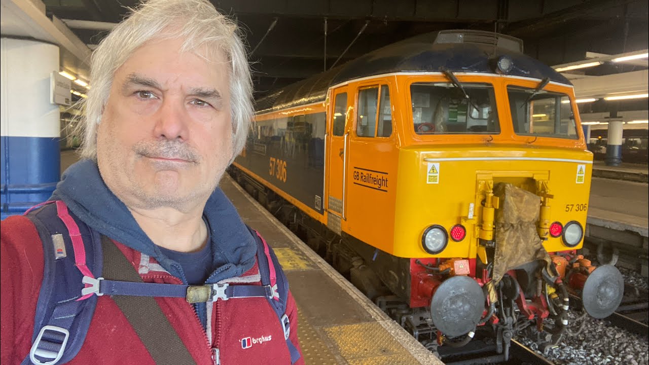 57303+306 TnT arrive Euston 14:23 on 1Z71 Wrexham Trials plus ECS Moves 2nd March 2026