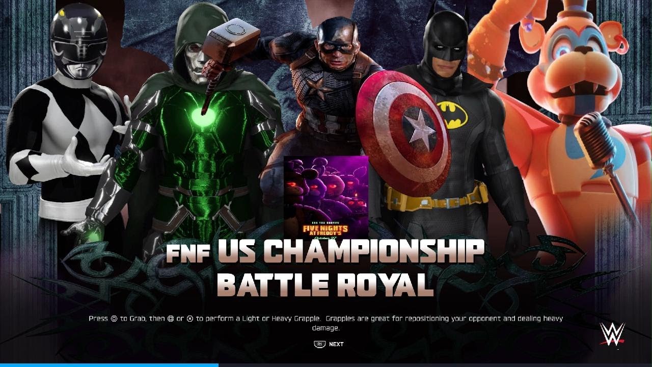 FIVE NIGHTS AT FREDDY'S UNITED STATE CHAMPIONSHIP MATCH!!!!!