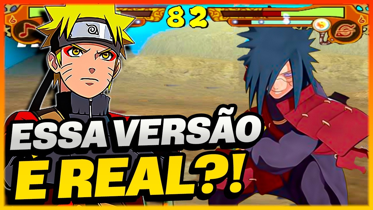 Naruto Ultimate Ninja 6 PS2 100% Atualizado… ficou INSANO!
