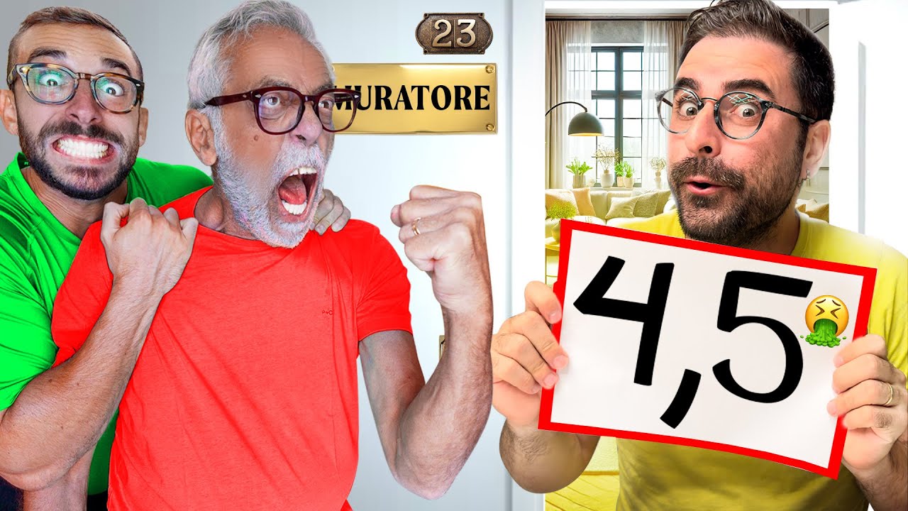 REAGIAMO alle CASE dei NOSTRI GENITORI!! *Abbiamo quasi Litigato!*