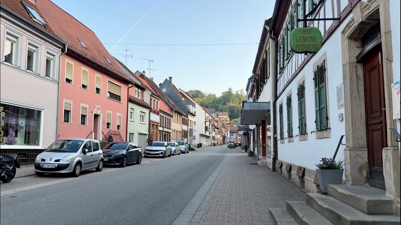 🇩🇪 4k Virtual Walk Tour - Otterberg, Germany #4k  #asmr #otterberg #germany