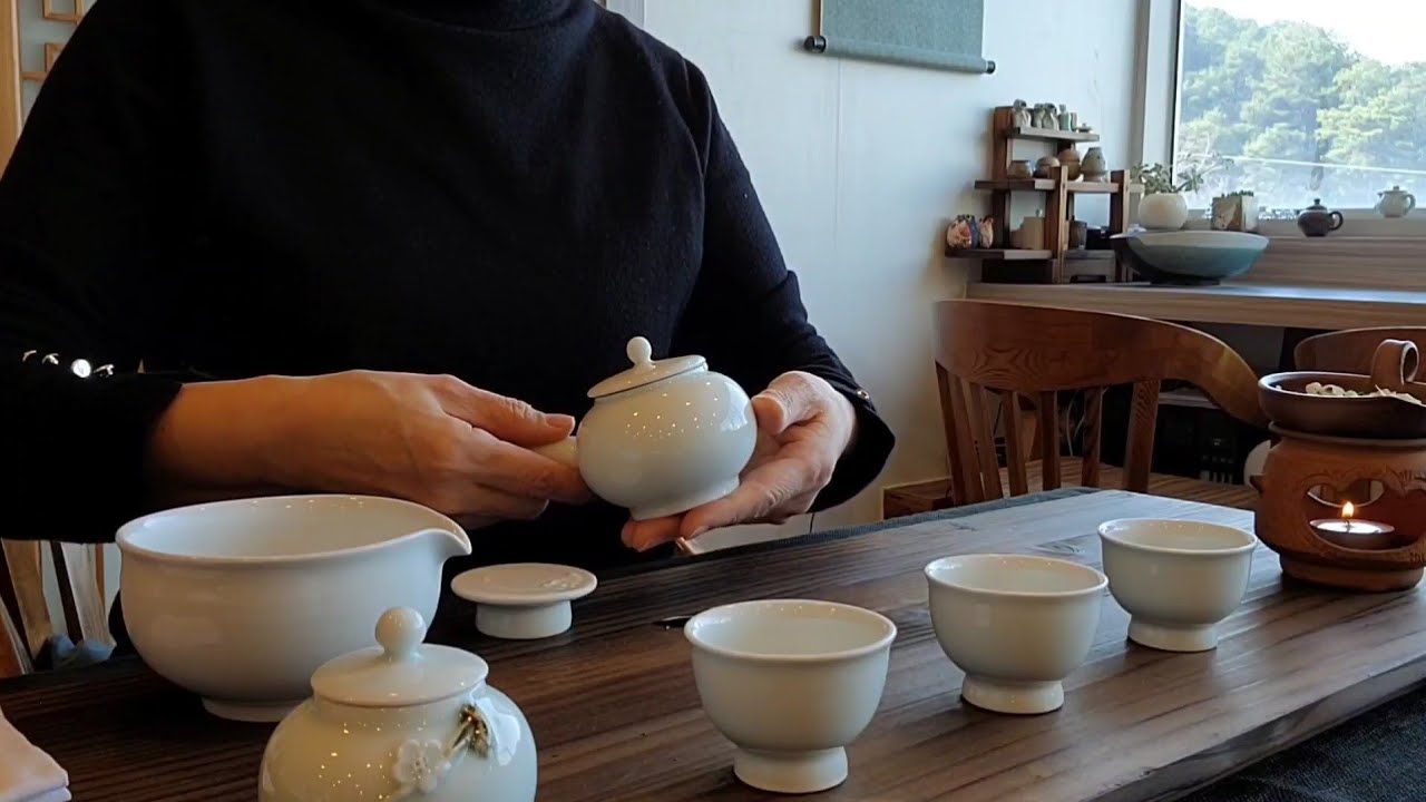 #테이블다도 韓國茶禮(7) #다도배우기#다도순서