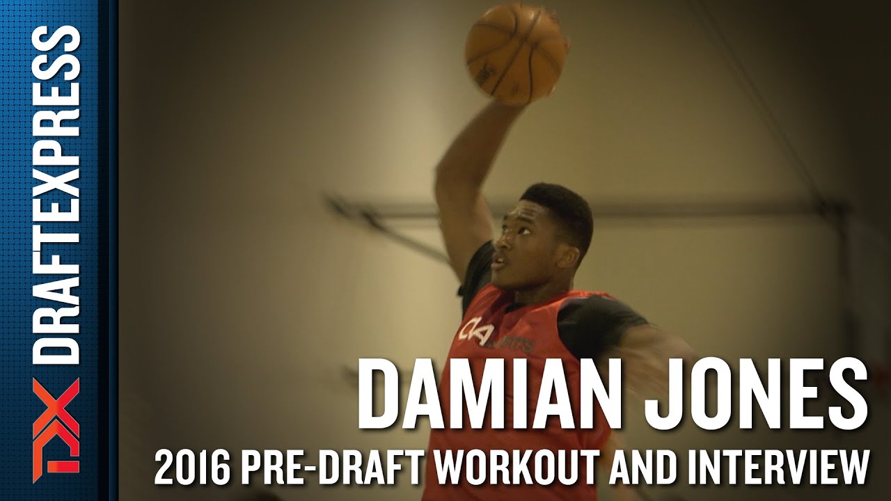 Damian Jones Highlights from CAA Pro Day (extended version)