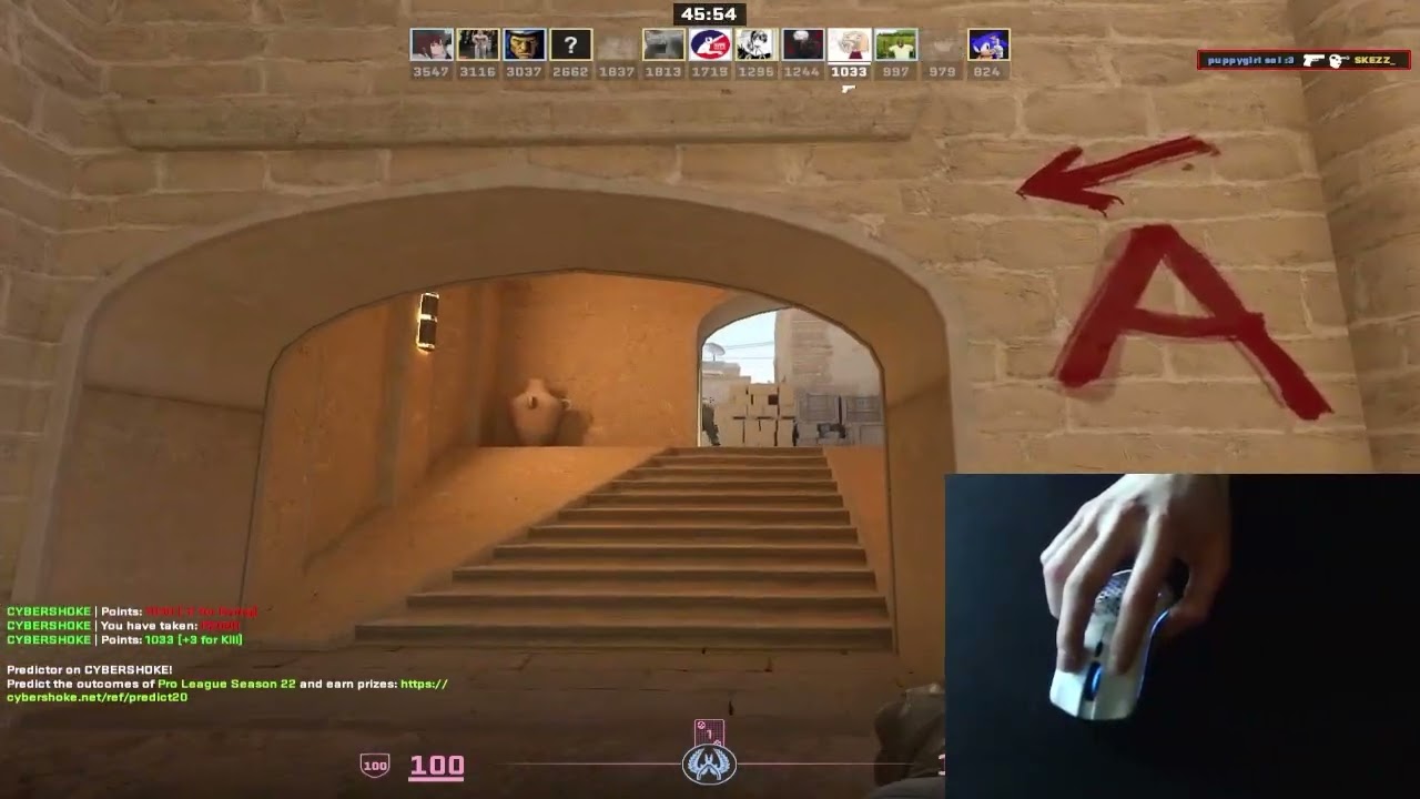 fingertip grip demonstration