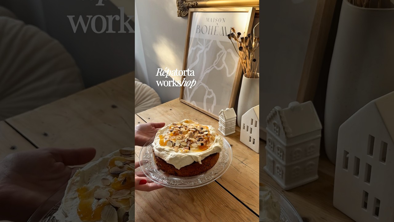 R&eacute;patorta workshop 🌸✨🍰 m&aacute;rcius 29., vas&aacute;rnap #mutimits&uuml;tsz #cukr&aacute;sz #baking #s&uuml;t&eacute;s