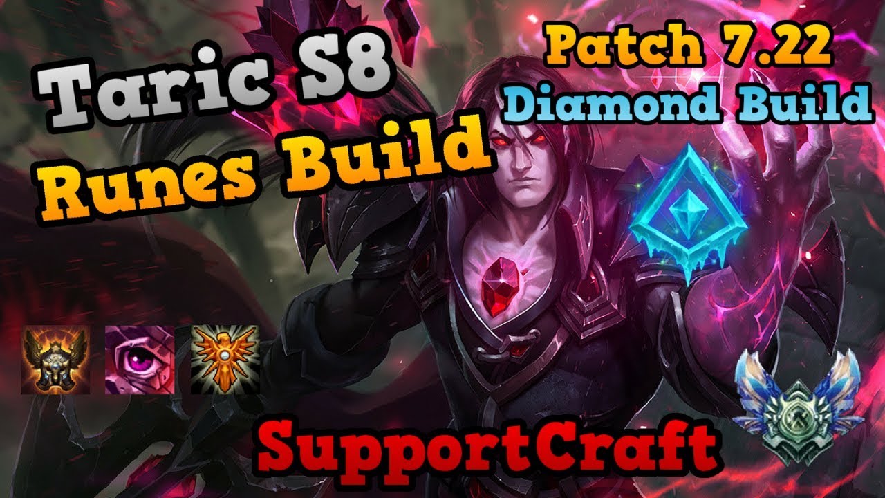 Taric Build Season 8 Runes - Glacial Beatdown | SupportCraft