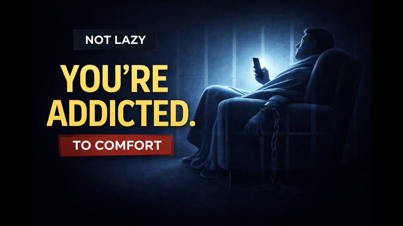 You're Not Lazy...You're addicted to Comfort