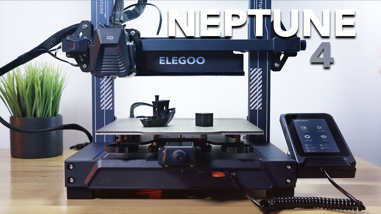 Elegoo Neptune 4 — Обзор выравнивания и печати
