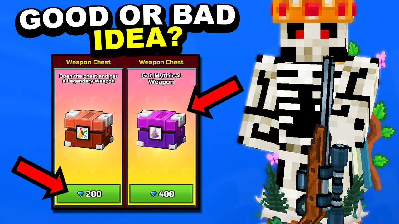 СТОИТ ЛИ РИСКОВАТЬ 400 КАМНЯМИ НА СУНДУК НА ДЕНЬ РОЖДЕНИЯ?! - PIXEL GUN 3D F2P