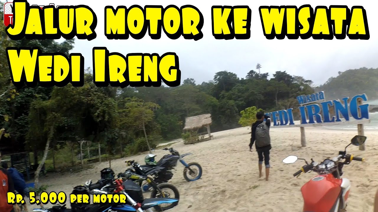 Jalur motor ke wisata wedi ireng, motovlog Banyuwangi
