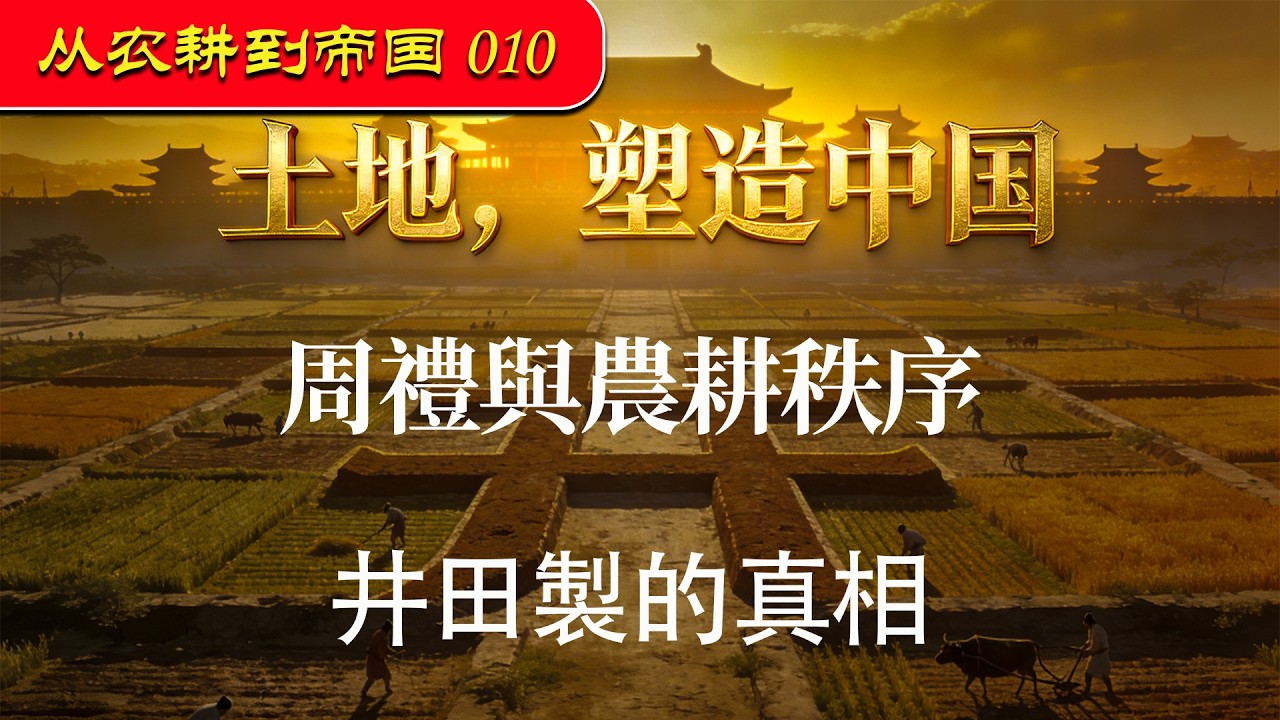 周禮與農耕的秩序：從牧野之戰到井田天下｜井田制真相：周人如何用農耕設計中國？