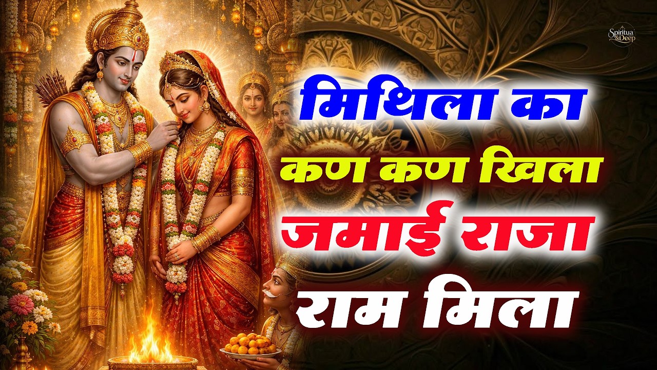 मिथिला का कण कण खिला Jamai Raja Ram Mila | विवाह उत्सव का सबसे सुंदर और मनमोहक भजन  |