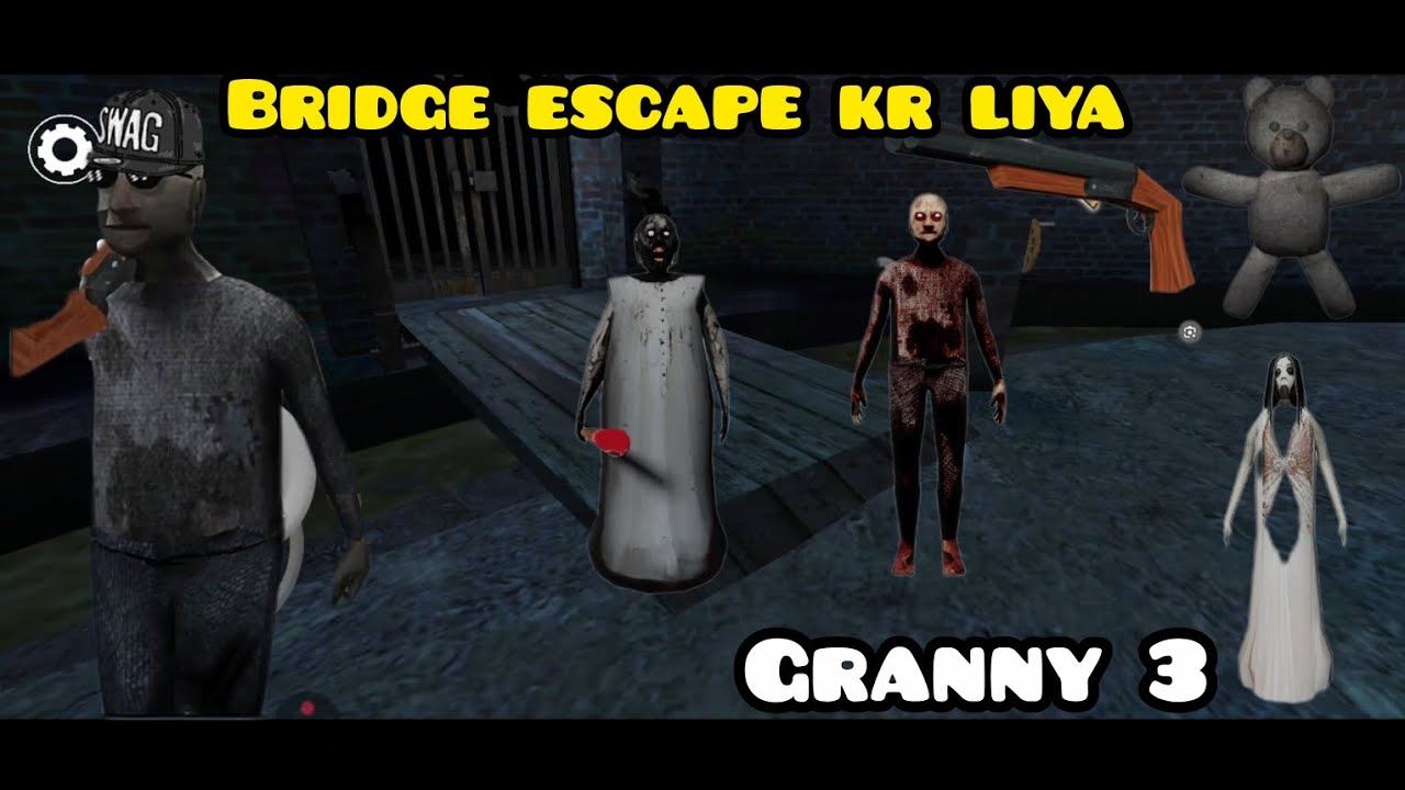 BRIDGE ESCAPE KAR LIYA GRANNY KE GHAR SE 🥳